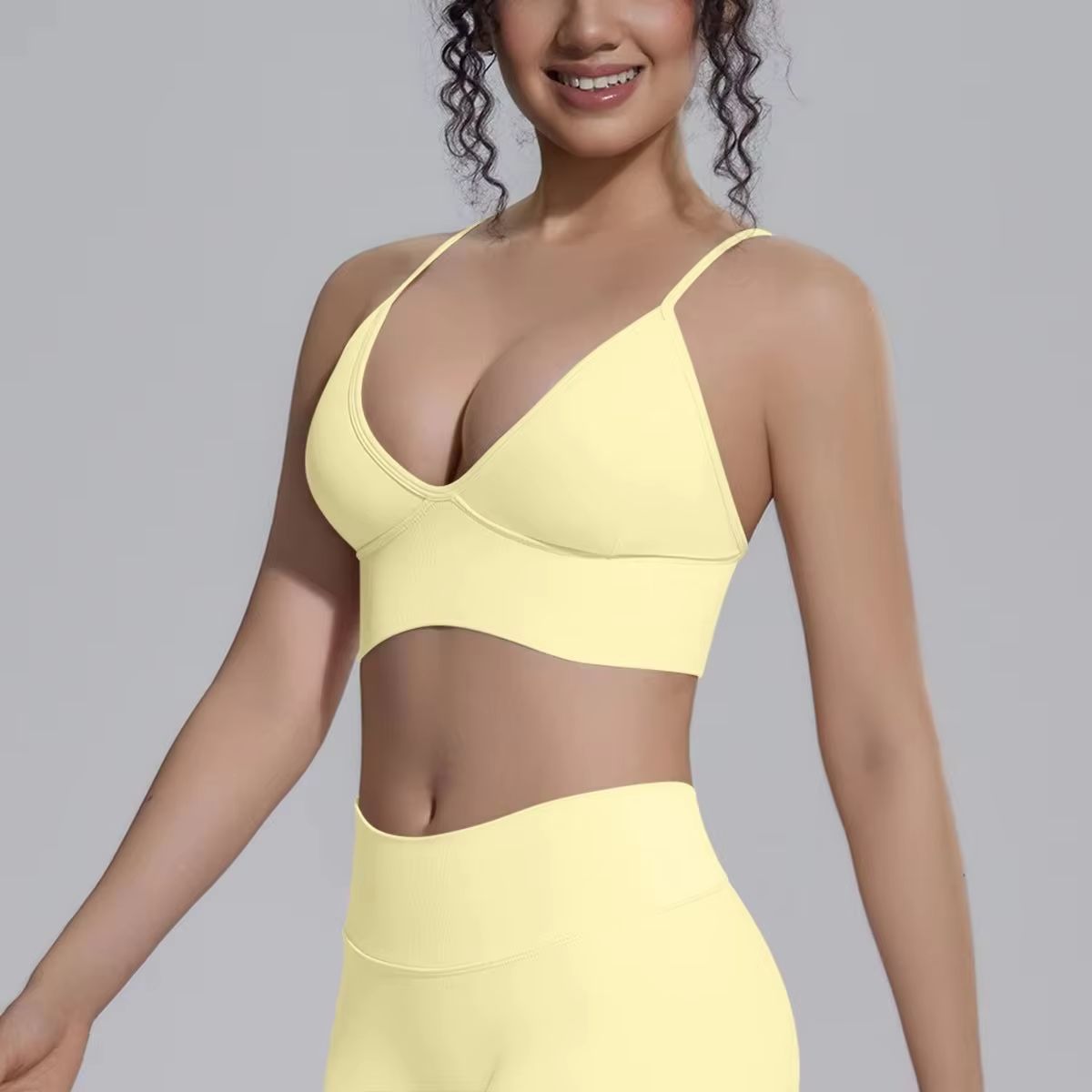 Push Up Bra Padded - Women's Yoga Bra Fitness Running Workout