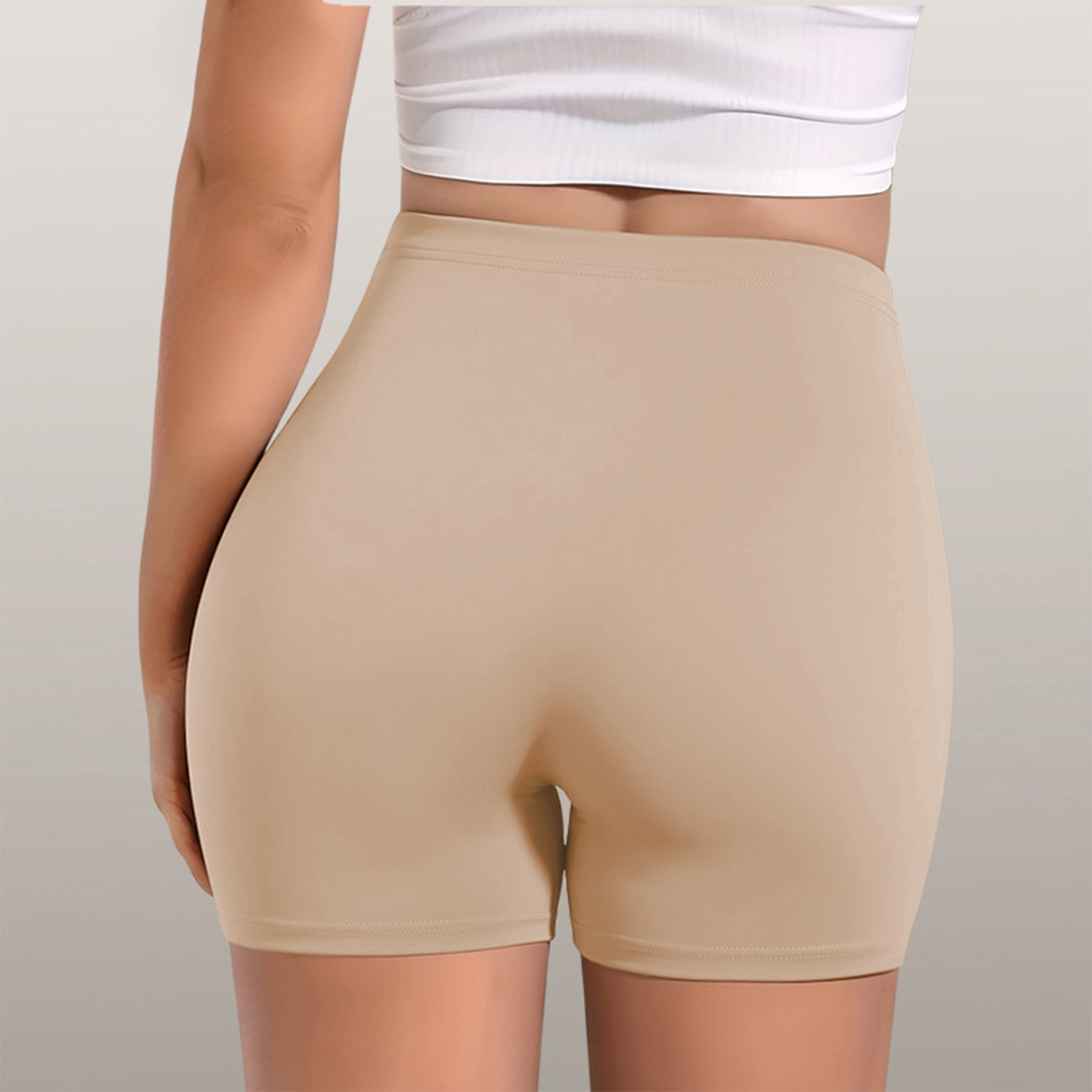Women High Waist Pocket Shorts - Boyshort Underwear 评论和价格