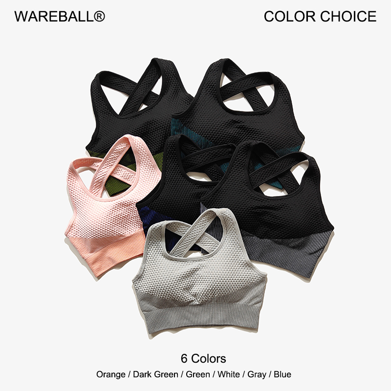 WAREBALL 6 Colors Yoga Sport B - Sports Bra High Impact 评论和价格