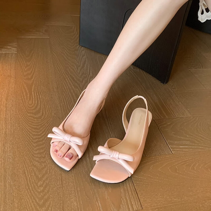 Elegant bow satin low heels sa - Slip Dress Satin 评论和价格
