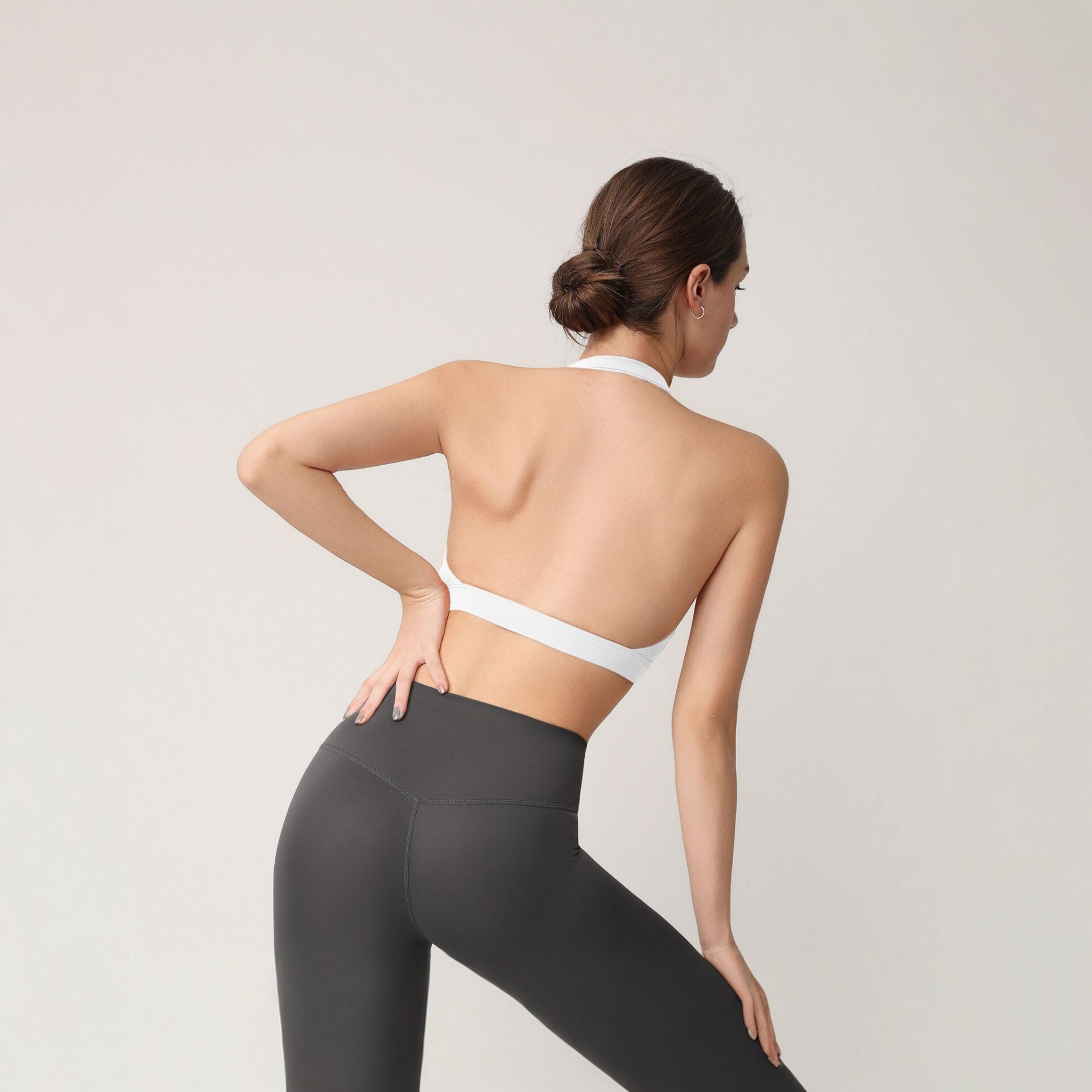 Women's Halter Sports Bra with - Push Up Bra Padded 评论和价格
