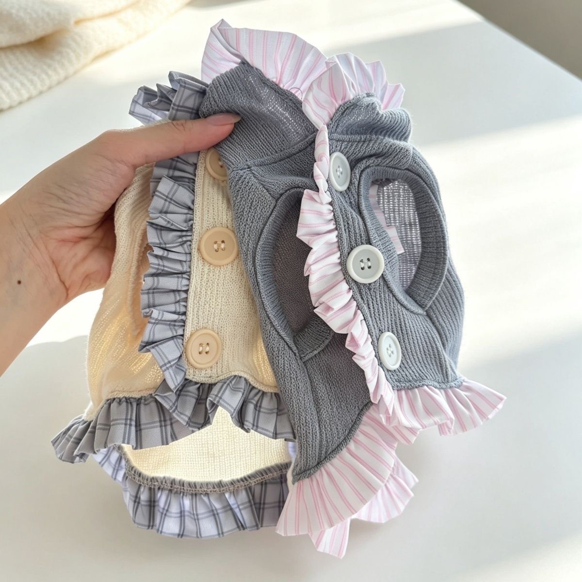 Pet Autumn and Winter Hooded J - Lace Teddy Lingerie 评论和价格