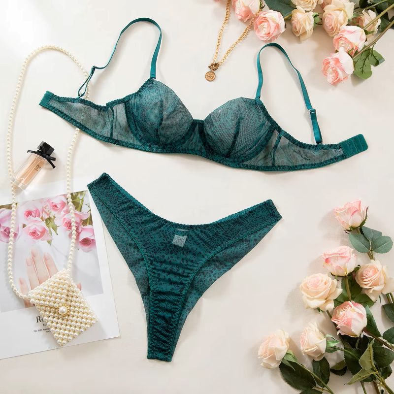 2pcs/Set Woman Lingerie Gather - Push Up Bra Padded 评论和价格